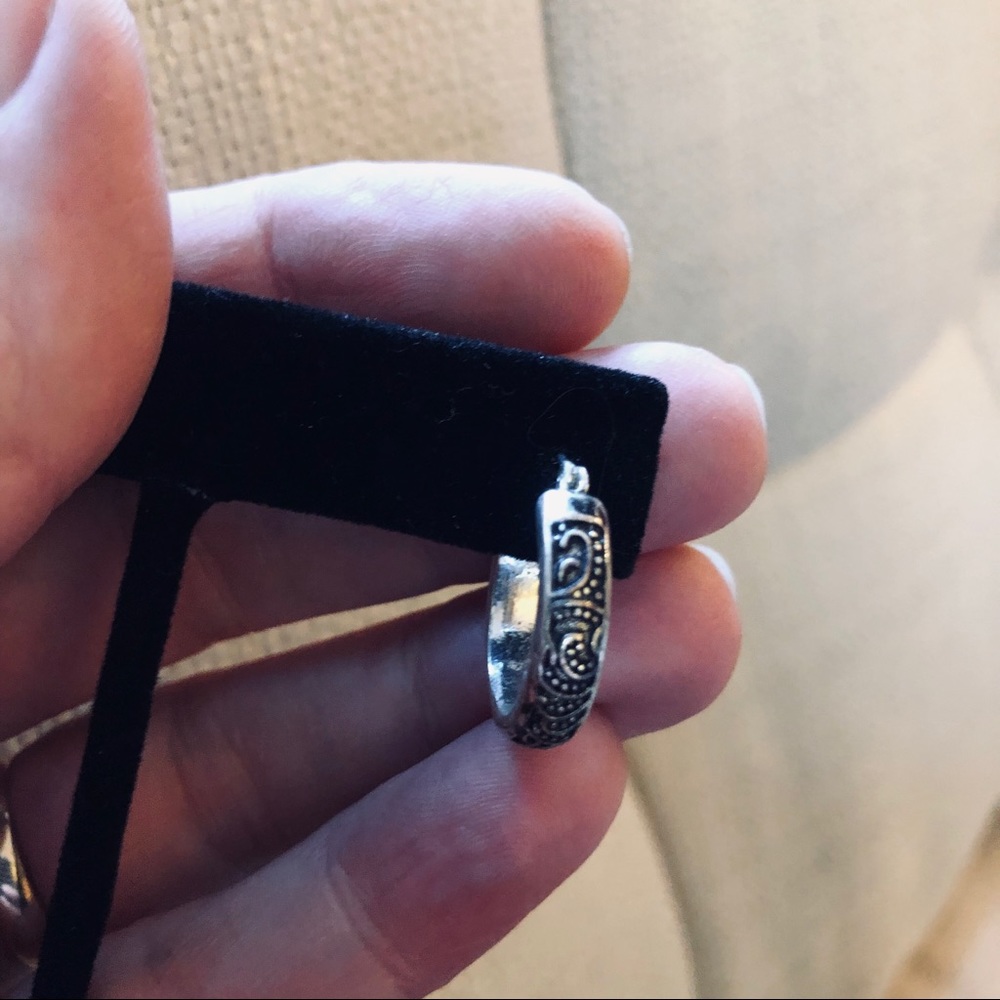 Sterling silver earrings